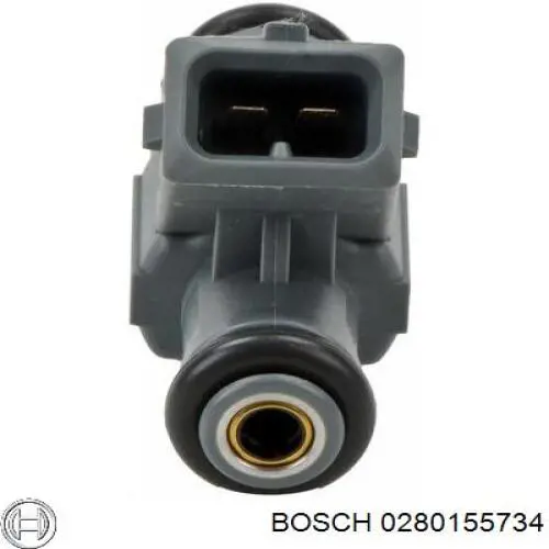 0280155734 Bosch форсунка вприску палива