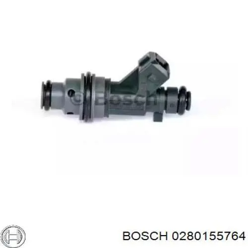 Купити 0280155764 Bosch Форсунка дизельна в зборі, розпилювач + тримач