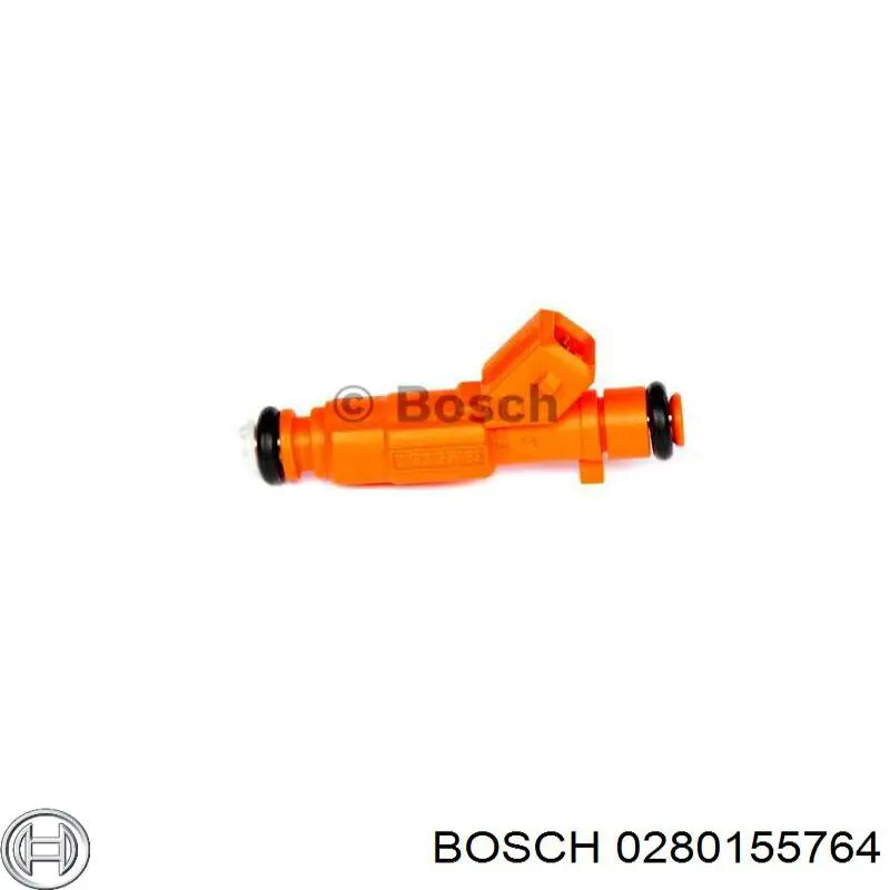 0280155764 Bosch Форсунка вприску палива