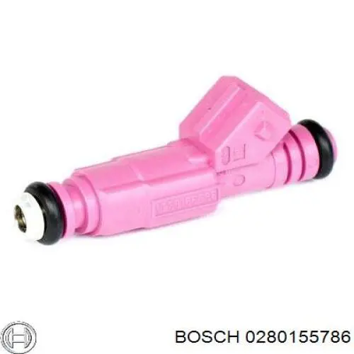 0280155786 Bosch форсунка вприску палива