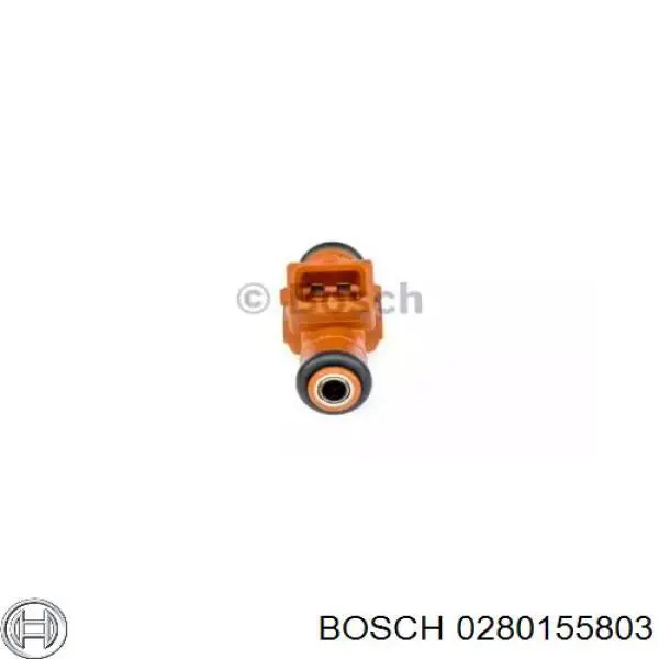 0280155803 Bosch Форсунка вприску палива