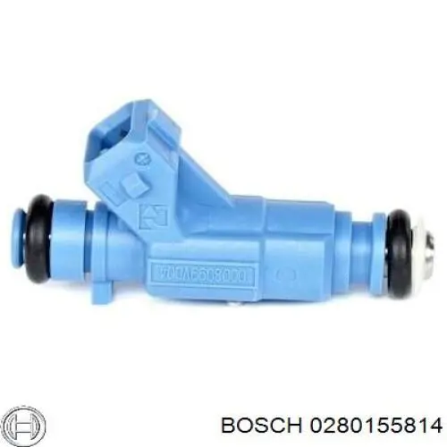 280155814 Bosch Форсунка вприску палива