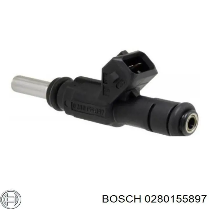 Купити 0280155897 Bosch Форсунка дизельна в зборі, розпилювач + тримач