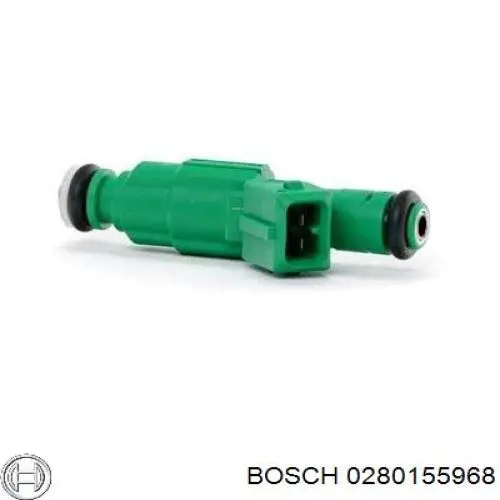 Форсунка паливна Bosch 280155968 ціна, від 51.36 USD