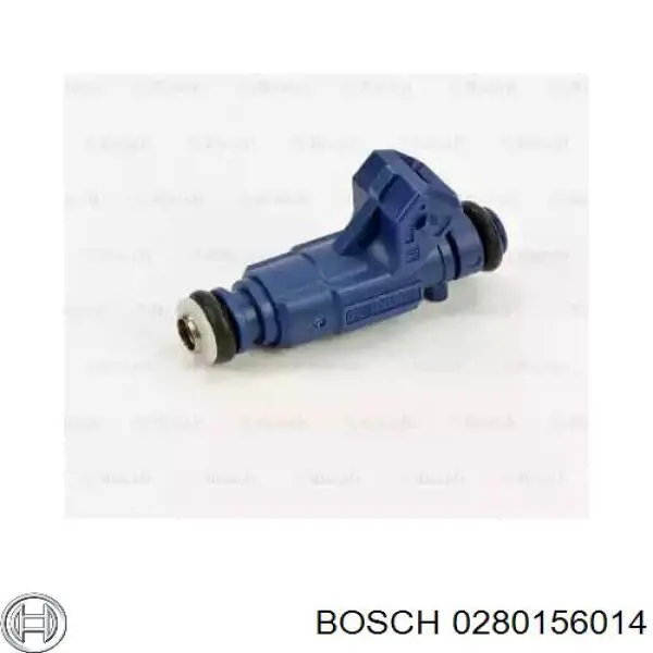 0280156014 Bosch форсунка вприску палива
