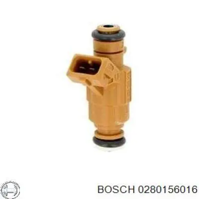 0280156016 Bosch форсунка вприску палива
