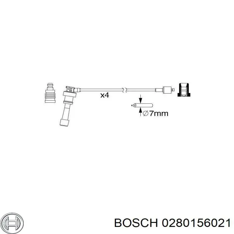 Паливні форсунки 0280156021 Bosch