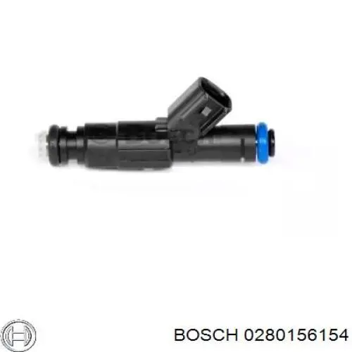 0280156154 Bosch Форсунка вприску палива