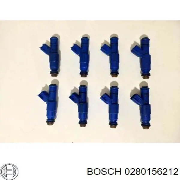0280156212 Bosch Форсунка вприску палива