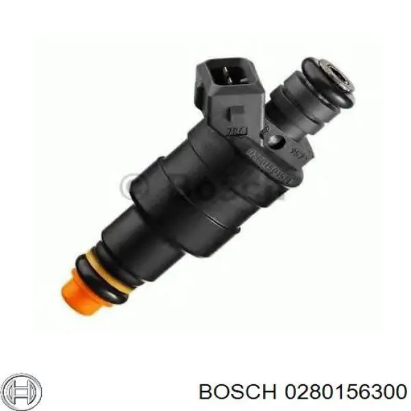 Купити 0280156300 Bosch Форсунка дизельна в зборі, розпилювач + тримач