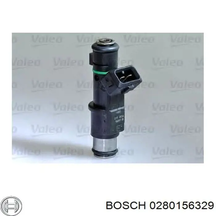 0280156329 Bosch Форсунка вприску палива
