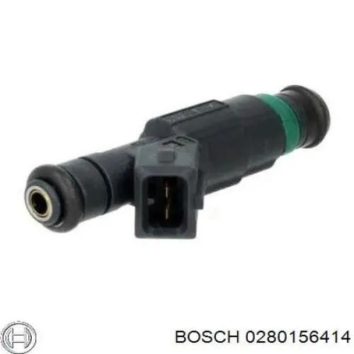0280156414 Bosch форсунка вприску палива