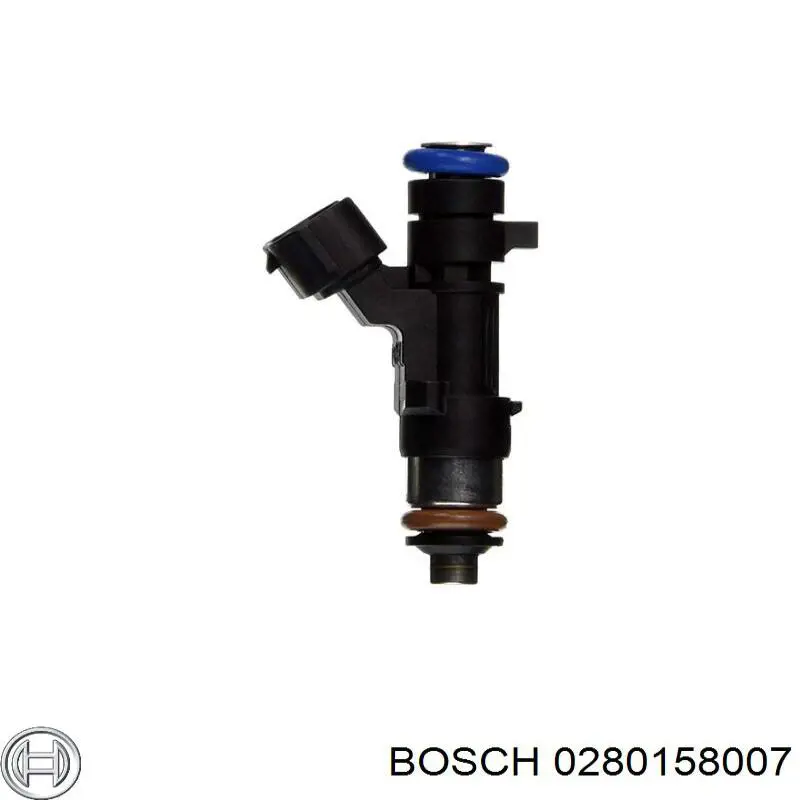 Купити 0280158007 Bosch Форсунка дизельна в зборі, розпилювач + тримач