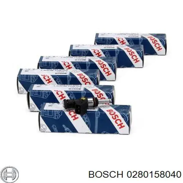 0280158040 Bosch форсунка вприску палива