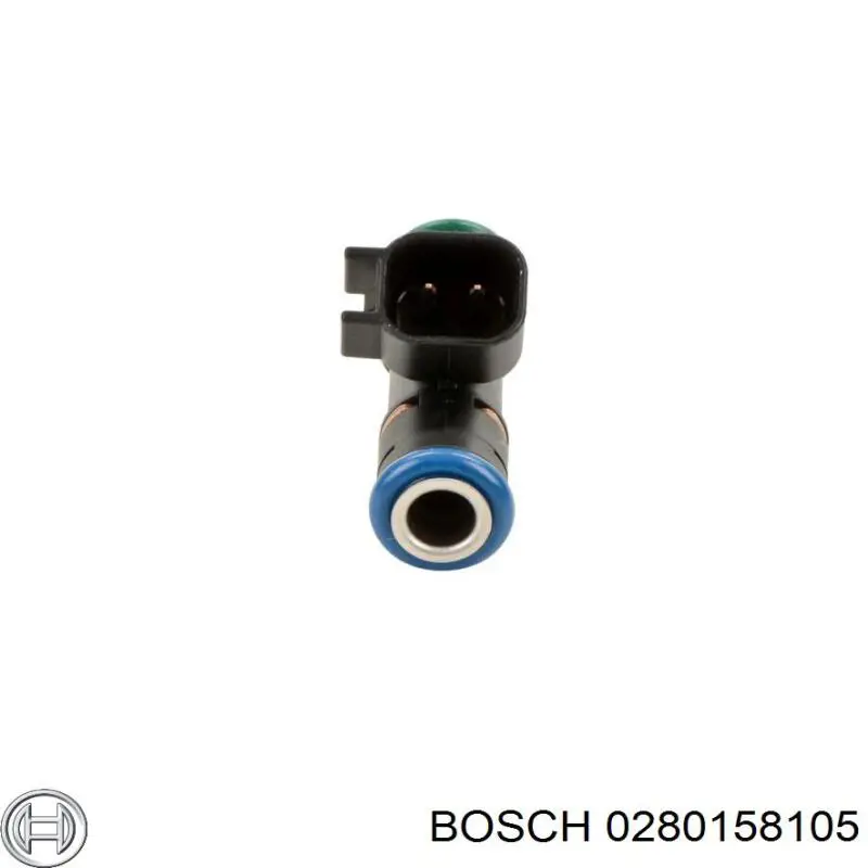 0280158105 Bosch форсунка вприску палива
