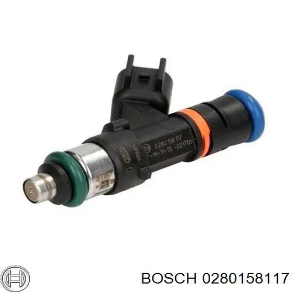 Паливні форсунки 280158117 Bosch