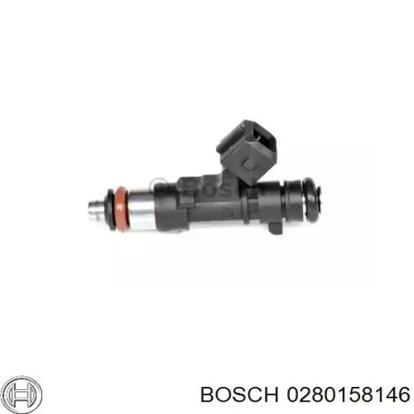 Купити 0280158146 Bosch Форсунка дизельна в зборі, розпилювач + тримач