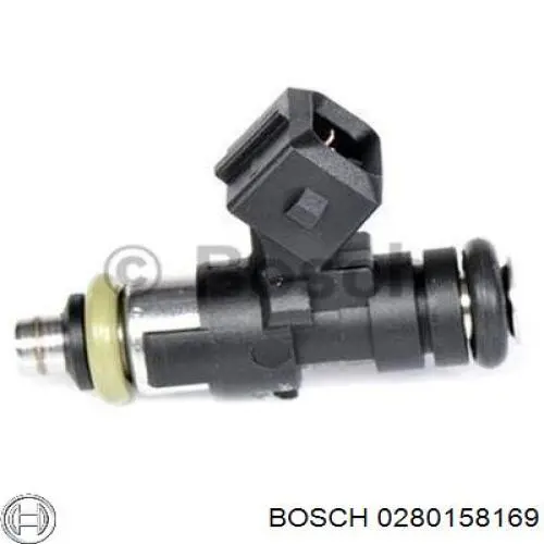 0280158169 Bosch форсунка вприску палива
