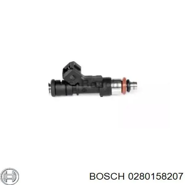 0280158207 Bosch форсунка вприску палива