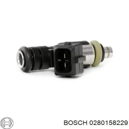 0280158229 Bosch форсунка вприску палива