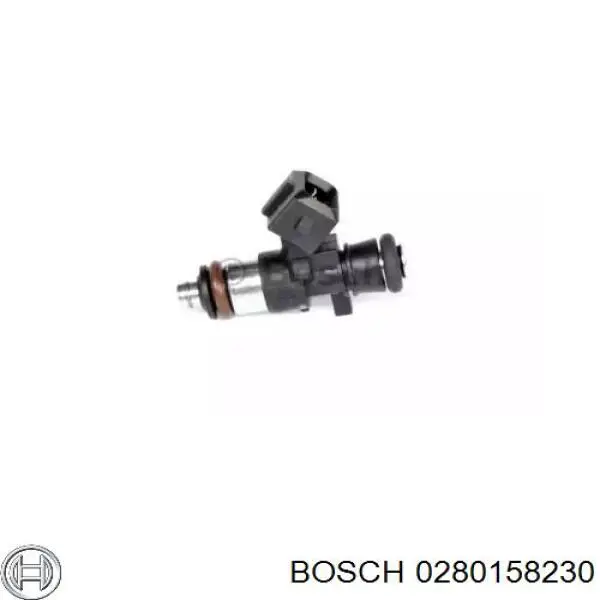 Форсунка паливна Bosch 0280158230 ціна, від 92.39 USD