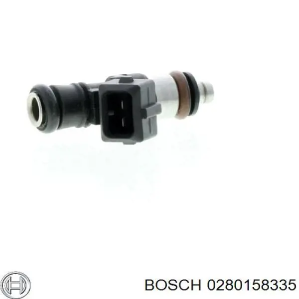 0280158335 Bosch Форсунка вприску палива