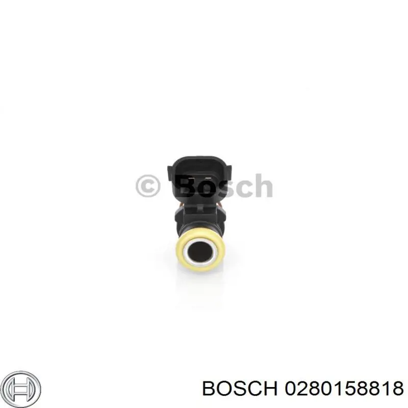 Форсунка паливна Bosch 0280158818 ціна, від 89.23 USD