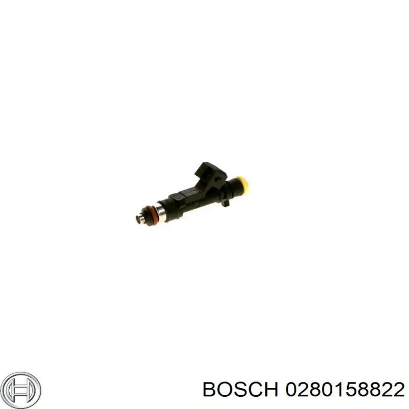 Форсунка паливна Bosch 0280158822 ціна, від 88.21 USD