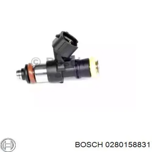 Форсунка паливна Bosch 0280158831 ціна, від 71.79 USD