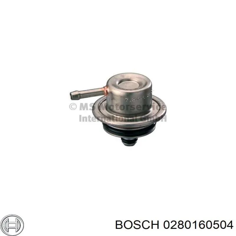Регулятор тиску палива 0280160504 Bosch