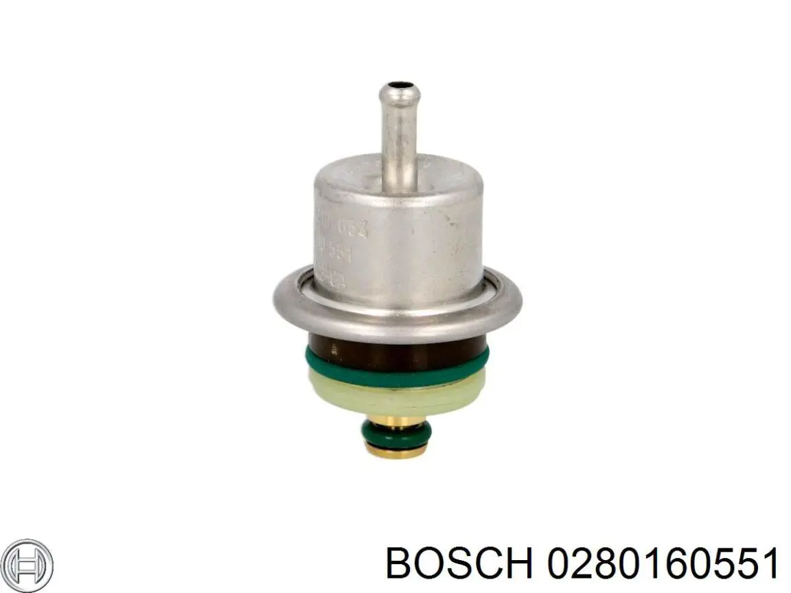 0280160551 Bosch Регулятор тиску палива
