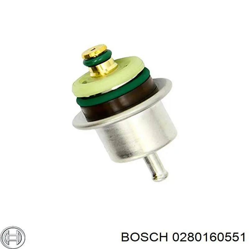 Регулятор тиску палива 0280160551 Bosch