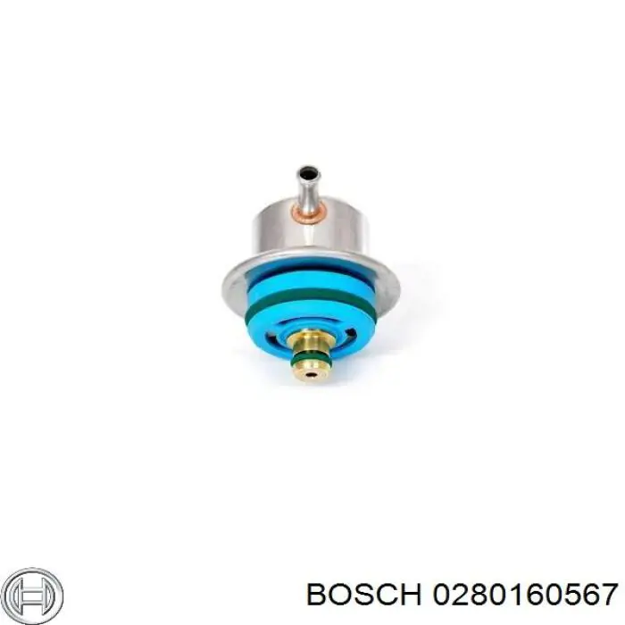 0280160567 Bosch регулятор тиску палива