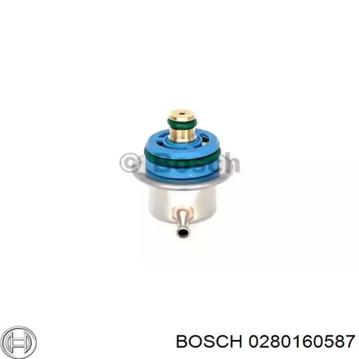0280160587 Bosch регулятор тиску палива