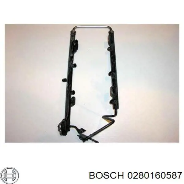 Регулятор тиску палива в паливній рейці Bosch 0280160587