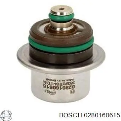 0280160615 Bosch регулятор тиску палива модуля паливного насосу в баці