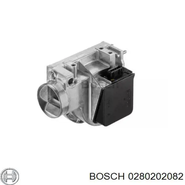0280202082 Bosch датчик потоку (витрати повітря, витратомір MAF - (Mass Airflow))