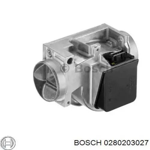Датчик масової витрати повітря Bosch 0280203027 ціна, від 473.69 USD