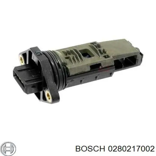 0280217002 Bosch датчик потоку (витрати повітря, витратомір MAF - (Mass Airflow))