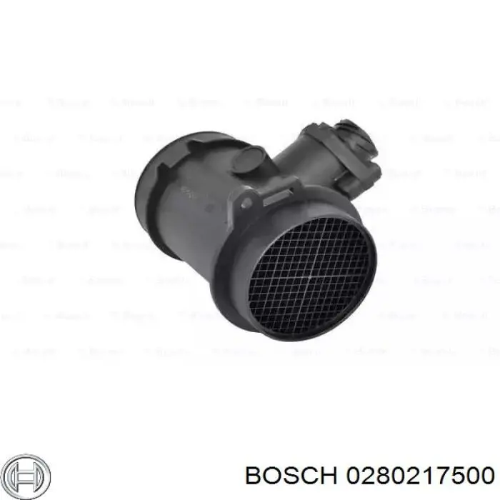 0280217500 Bosch датчик потоку (витрати повітря, витратомір MAF - (Mass Airflow))