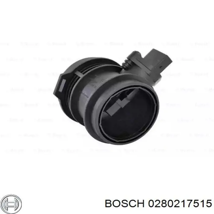 0280217515 Bosch датчик потоку (витрати повітря, витратомір MAF - (Mass Airflow))