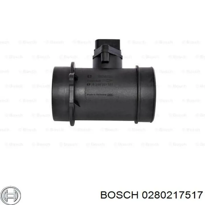 0280217517 Bosch Датчик витрати повітря