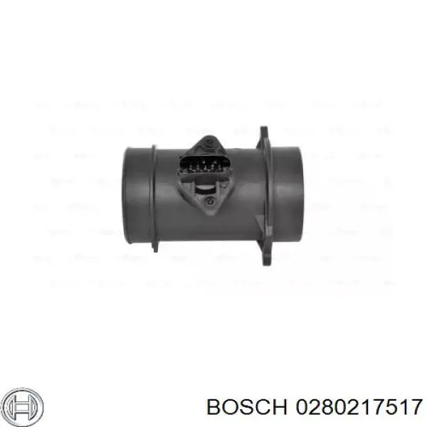 Датчик масової витрати повітря Bosch 0280217517 ціна, від 44.66 USD