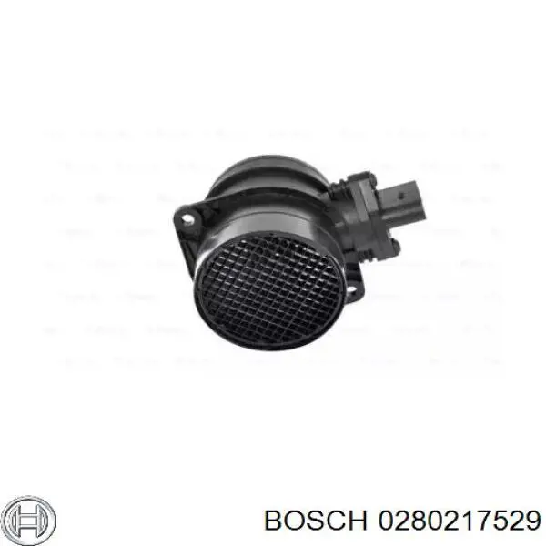 Датчик масової витрати повітря Bosch 0280217529 ціна, від 47.74 USD