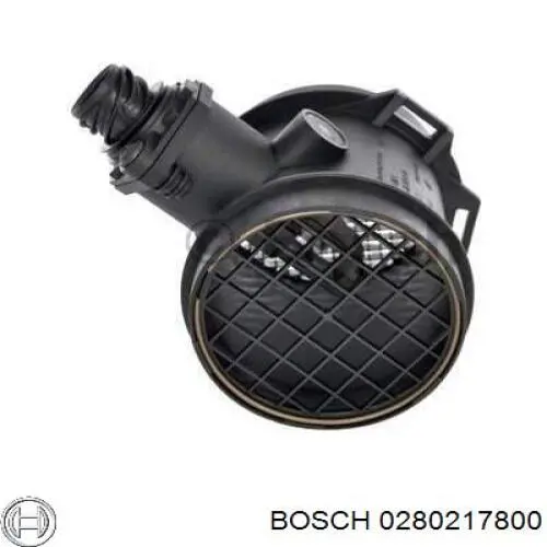 0280217800 Bosch датчик потоку (витрати повітря, витратомір MAF - (Mass Airflow))