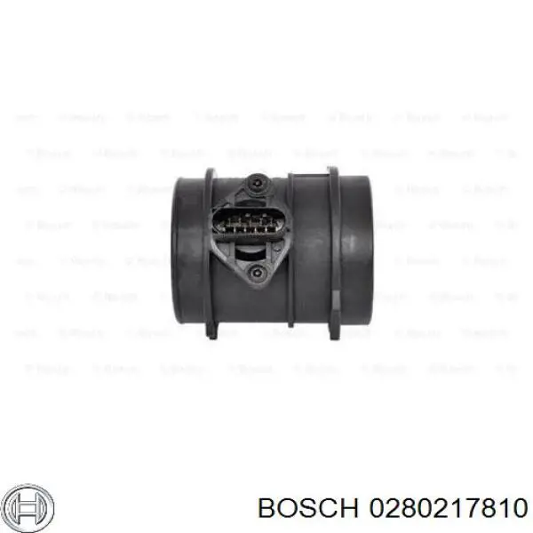 Датчик масової витрати повітря Bosch 0280217810 ціна, від 58.36 USD
