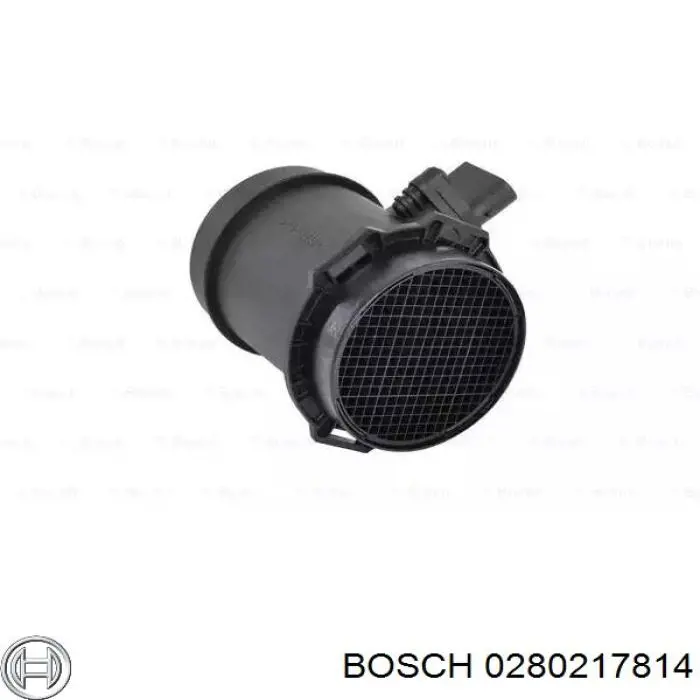 0280217814 Bosch датчик потоку (витрати повітря, витратомір MAF - (Mass Airflow))