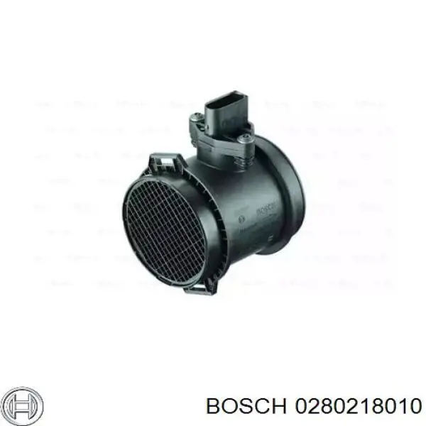 Датчик потоку (витрати) повітря, витратомір MAF - (Mass Airflow) 0280218010 Bosch