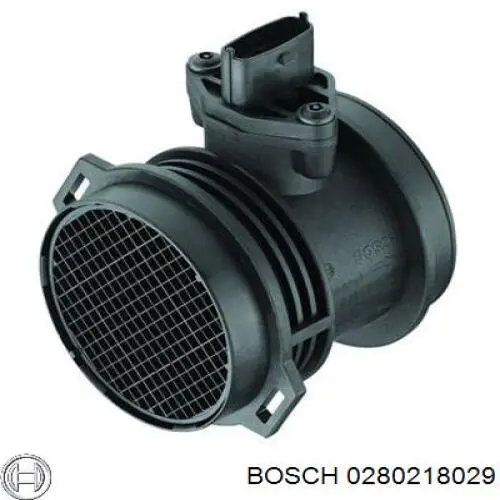 Датчик потоку (витрати) повітря, витратомір MAF - (Mass Airflow) 0280218029 Bosch