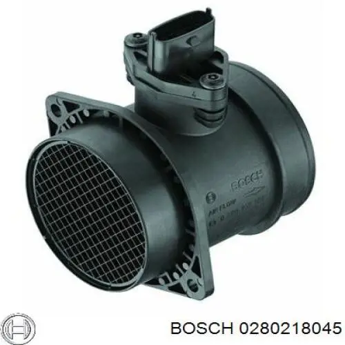 Датчик потоку (витрати) повітря, витратомір MAF - (Mass Airflow) 0280218045 Bosch